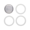 1 Gumica + filter - Za 4 skodelice - premer 65mm, Inox