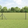 Zavarena žičana ograda za fiksaciju 10 x 0,4 m Siva Mreža