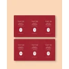 Tirtir Mask Fit Red Cushion 6 Shade Trial Kit - 1 g * 6 kos No.17N, 21N, 23N, 21N, 21W, 22C