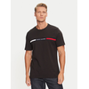 Tommy Hilfiger Majica MW0MW36498 Črna Regular Fit