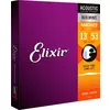 Elixir 11182 HD LIGHT 80-20 Bronze NanoWeb Coated 13-53