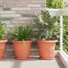 Okrugla saksija za cveće 24 pcs Crvena cigla O 39 x 32 cm
