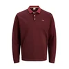 JACK & JONES Majica JPRBLUALVES roza/temno rdeča