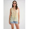 MixRay Top pastelno rumena