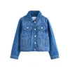 Next Prehodna jakna moder denim