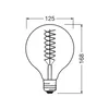 OSRAM LED Vintage 1906, G125, E27, 8,8 W, zlata, 824, s možnostjo zatemnitve. - zlato - Steklo
