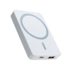 Power bank MagSafe USB/Wireless 22.5W/15W 5000 mAh/ bela