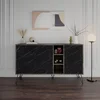 Wallity Komoda Clara 142x83x35,6cm Tamnobraon-Antracit