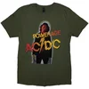AC/DC Powerage Khaki Green M Majica