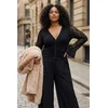 Trendyol Curve Ženska bluza Tbbaw26Af00074, Crna