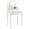 Toaletna miza s LED ogledalom Katherine White