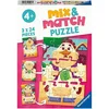 Ravensburger Mix&Match puzzle - Moji prijatelji sa farme - 3x24 delova