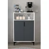 Hanah Home Multifunkcionalna komoda, antracit