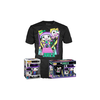 Set Bobble Figure DC - Batman POP! & Tee - The Joker With Megaphone - XL