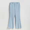 Reserved - Flare pantalone na crtu