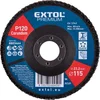 EXTOL Lamelni disk, poševni korund, premer 115 mm, P120 8803466