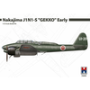 Hobby2000 maketa-miniatura Nakajima J1N1-S Gekko Early • maketa-miniatura 1:72 starodobna letala • Level 3
