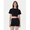 Hugo Majica Logo 50520497 Črna Relaxed Fit