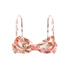s.Oliver Bikini zgornji del kremna / kaki / roza / rdeča