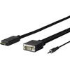 shumee Vivolink PROHDMI VGA1 HDMI na VGA adapter 1m črne barve