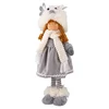 FESTA Novogodišnja figura Vila Cupid, 57cm, Siva