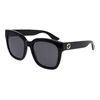 Gucci GG0034SN 001 ONE SIZE (54) Črna/Siva