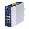 PLANET TSN-5225-4T2S mrežno stikalo Upravljano L2+ Gigabit Ethernet (10/100/1000) Aluminij, Modra