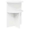 vidaXL vidaXL Stranska miza Bela O 39,5 x 55 cm Inženirski les, (5000210869)