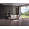 ATELIER DEL SOFA Ugaona sofa-krevet Flavia Beige