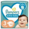 Pampers pelene active JPM 3 midi 70 komada