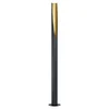 EGLO Podna lampa PREBONE LED GU10 180 cm crna/zlatna 39759
