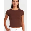 Dilvin Majica T-Shirts rjava