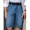 Sinsay - Regular kratke pantalone od teksasa - plavi džins