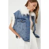 Jeans brezrokavnik Pinko ženski
