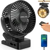GOBRILLFUN namizni ventilator s sponko
