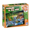 KS GAMES Igračka puzzleŽivotinje u divljini jumbo 24 dijela JP31008