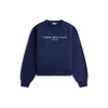 TOMMY HILFIGER Majica mornarska/bela