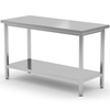 Hendi Centralna delovna miza s polico Budget Line 1000 x 600 x 850 mm - Hendi 817162, (21389232)
