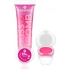 essence KISS BOMB shiny lipgloss & lip balm set za ustnice