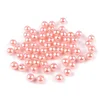 Plastične voščene kroglice / biseri Glance O8 mm - F49 roza (500 g)