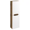 WAVE Visoka skladiščna enota 40x140x20cm, bela/ hrast collingwood - 40x140x20 cm - Sapho - WAVE - 24 - MDF/laminat - Lepilo - Drugo - 3-delne tuš kabine - 400 - 1400 - 200 - 14