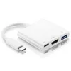 Adapter - konvertor USB 3.1 tip C - USB 3.0 + HDMI + tip C