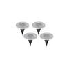 SET od 4 LED solarne lampe CLAVO LED/1xAAA 4000K IP44 300 mAh