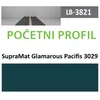 Profil Zidni MDF Početni LB-3821-A SupraMat Glam Pacific (3029) 2800x121x18mm ( 026-108 )