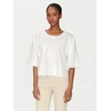 Marella Majica Gardone 2513971024 Écru Boxy Fit
