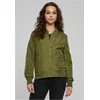 Womens Light Bomber Jacket - Olive