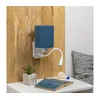 Brilagi - LED zidna lampa NUBILA 1xE27/25W/230V+ LED/3W bela/tamno plava