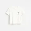 Reserved - LADIES` T-SHIRT & BROOCH