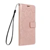 MEZZO Book case preklopna torbica za SAMSUNG GALAXY A17 mandala Gold Pink