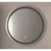 Ceramica lux Ogledalo alu-ram fi60, silver, touch-dimer prednji-CL2 300021